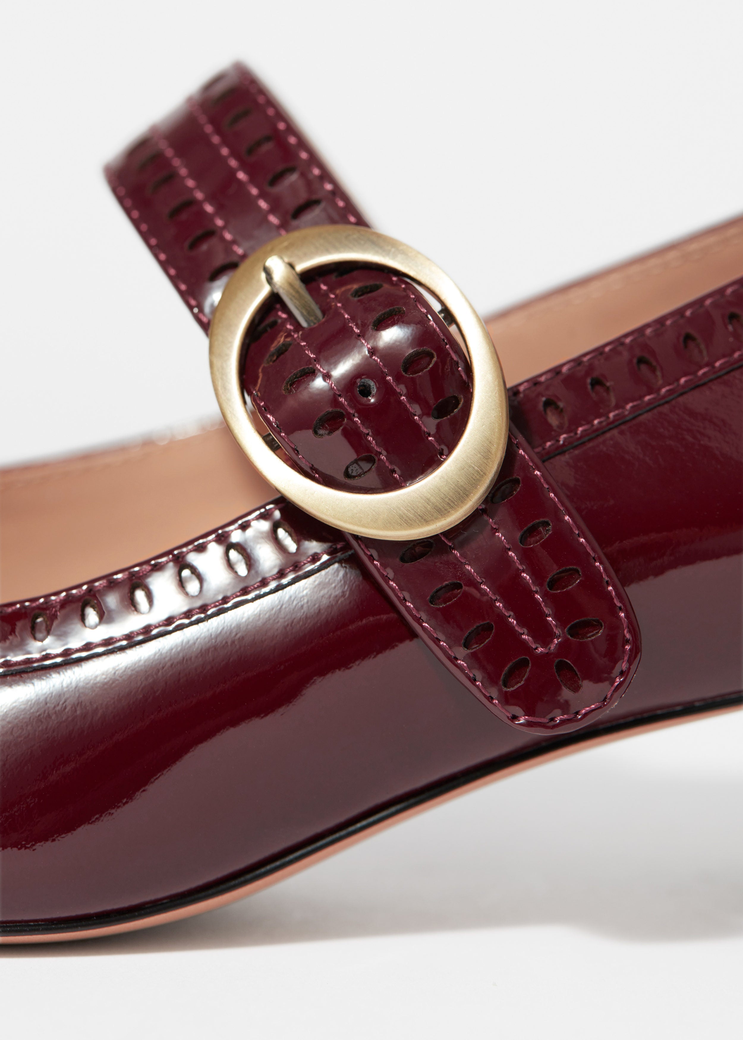 Escarpins Percy Mary Jane - Rouges