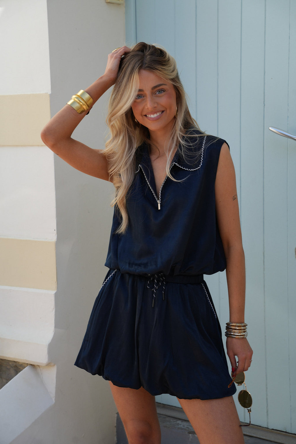 Jupe Boule Elsie - Marine