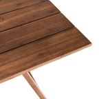 Vick - Table De Jardin 6/8 Pers - Marron