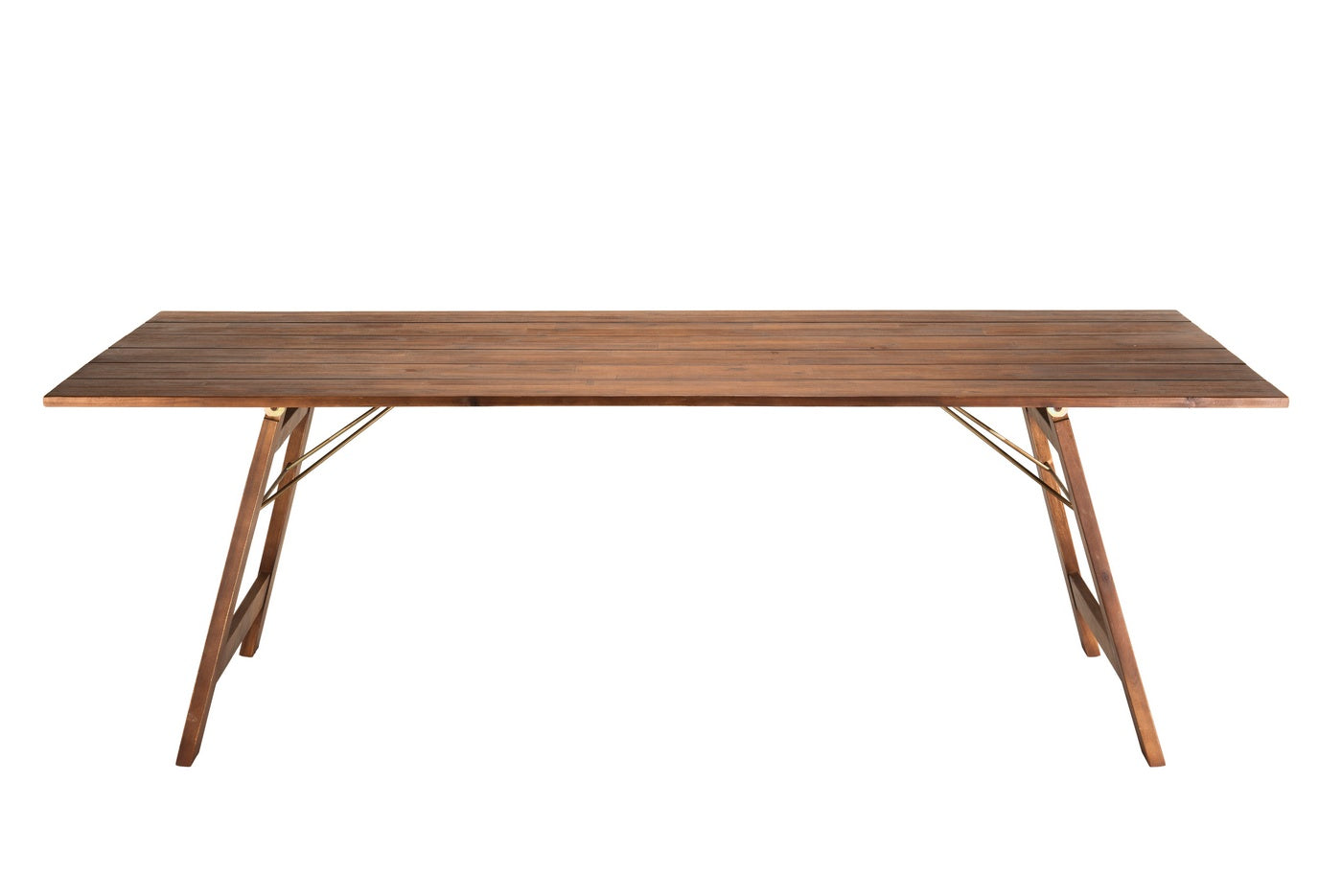 Vick - Table De Jardin 6/8 Pers - Marron
