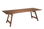 Vick - Table De Jardin 6/8 Pers - Marron