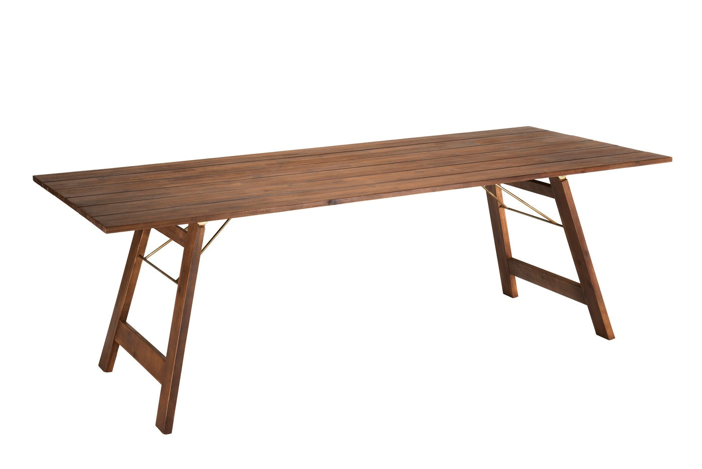 Vick - Table De Jardin 6/8 Pers - Marron