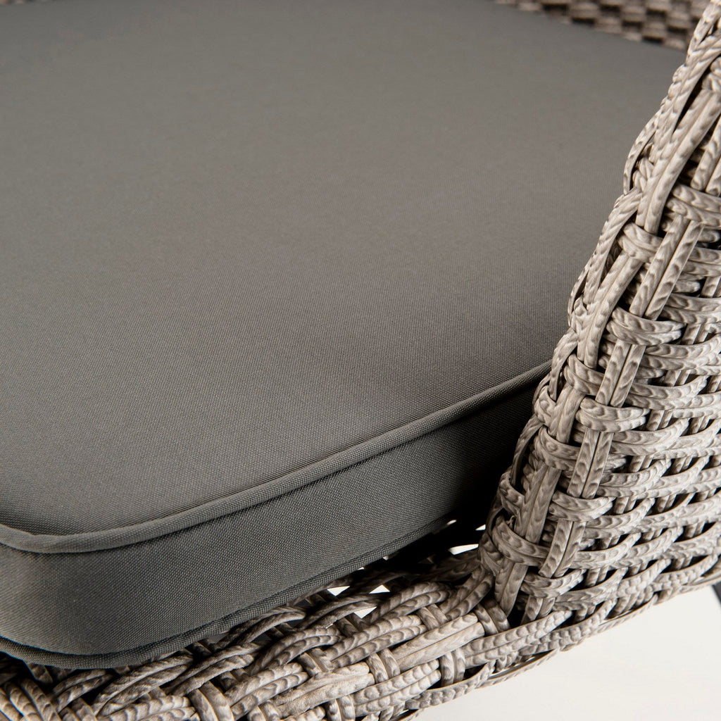 Vick - Chaise De Jardin - Noir/Gris