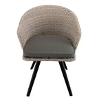 Vick - Chaise De Jardin - Noir/Gris