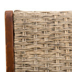 Vick - Lot De 2 Fauteuils Jardin - Taupe/Marron