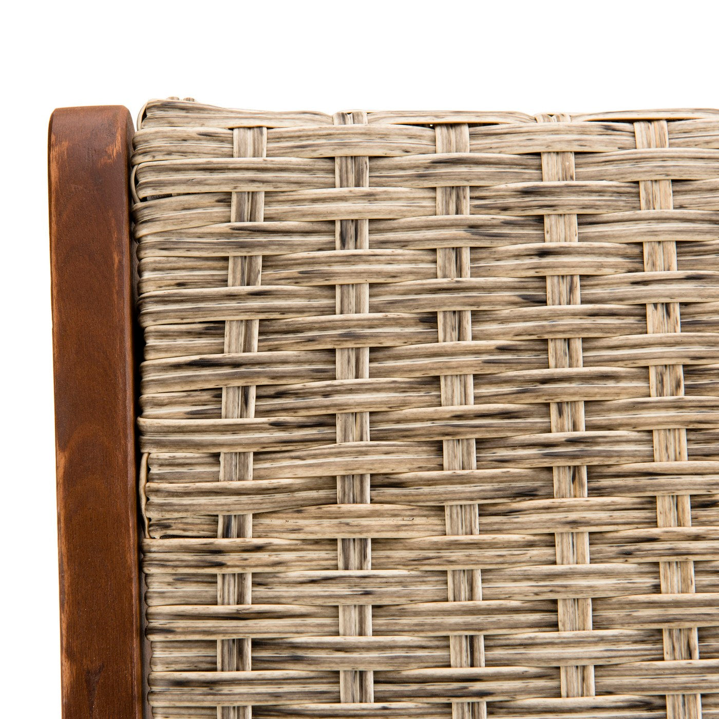 Vick - Lot De 2 Fauteuils Jardin - Taupe/Marron