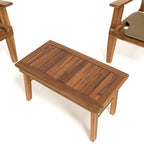 Vick - Salon De Jardin 2 Pers - Taupe/Marron