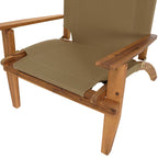 Vick - Salon De Jardin 2 Pers - Taupe/Marron