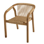Vick - Lot De 2 Fauteuils Jardin - Marron/Beige