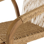 Vick - Lot De 2 Fauteuils Jardin - Marron/Beige