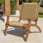 Vick - Salon De Jardin 4 Places - Marron/Taupe