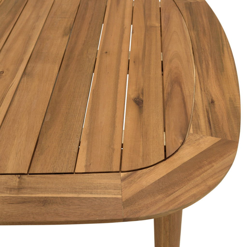 Vick - Table De Jardin - Marron