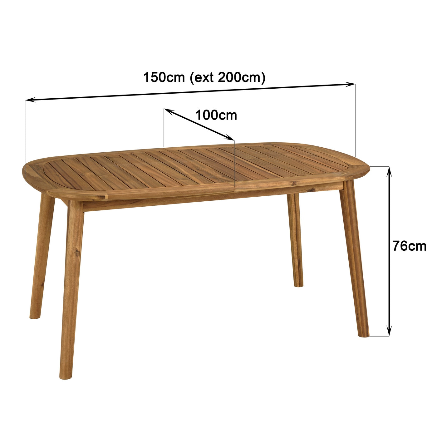 Vick - Table De Jardin - Marron