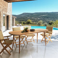 Vick - Table De Jardin - Marron