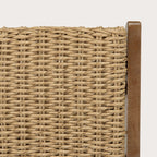 Vick - Salon De Jardin 6 Places - Marron/Taupe