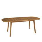 Vick - Salon De Jardin 6 Places - Marron/Taupe