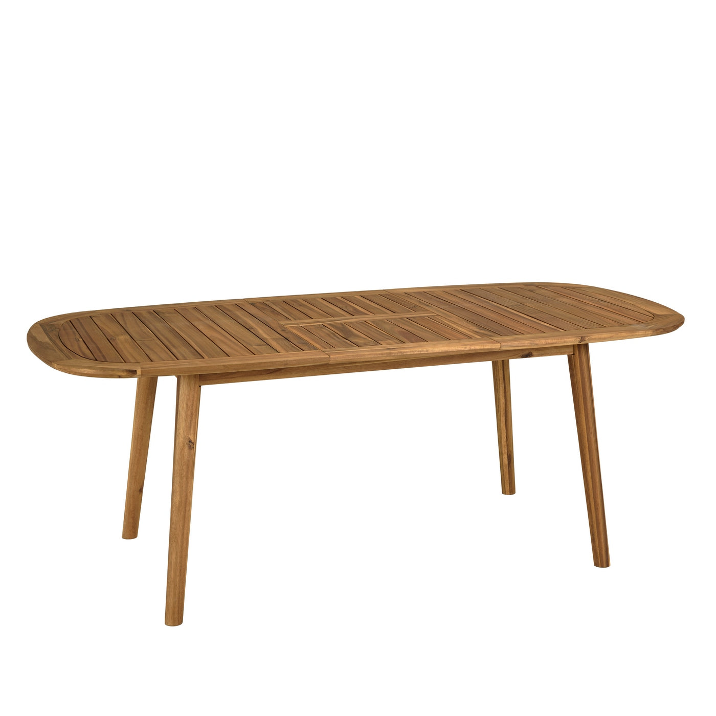 Vick - Salon De Jardin 6 Places - Marron/Taupe