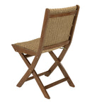 Vick - Salon De Jardin 6 Places - Marron/Taupe
