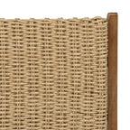 Vick - Salon De Jardin 6 Places - Marron/Taupe