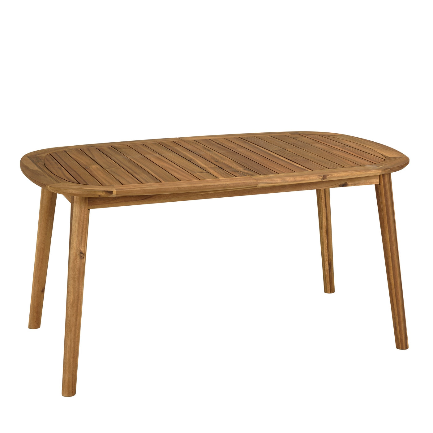 Vick - Salon De Jardin 6 Places - Marron/Taupe
