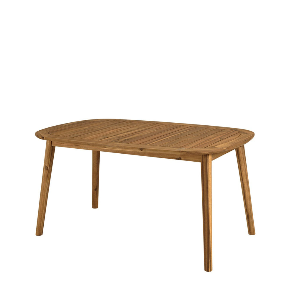 Vick - Salon De Jardin 6 Places - Marron/Taupe
