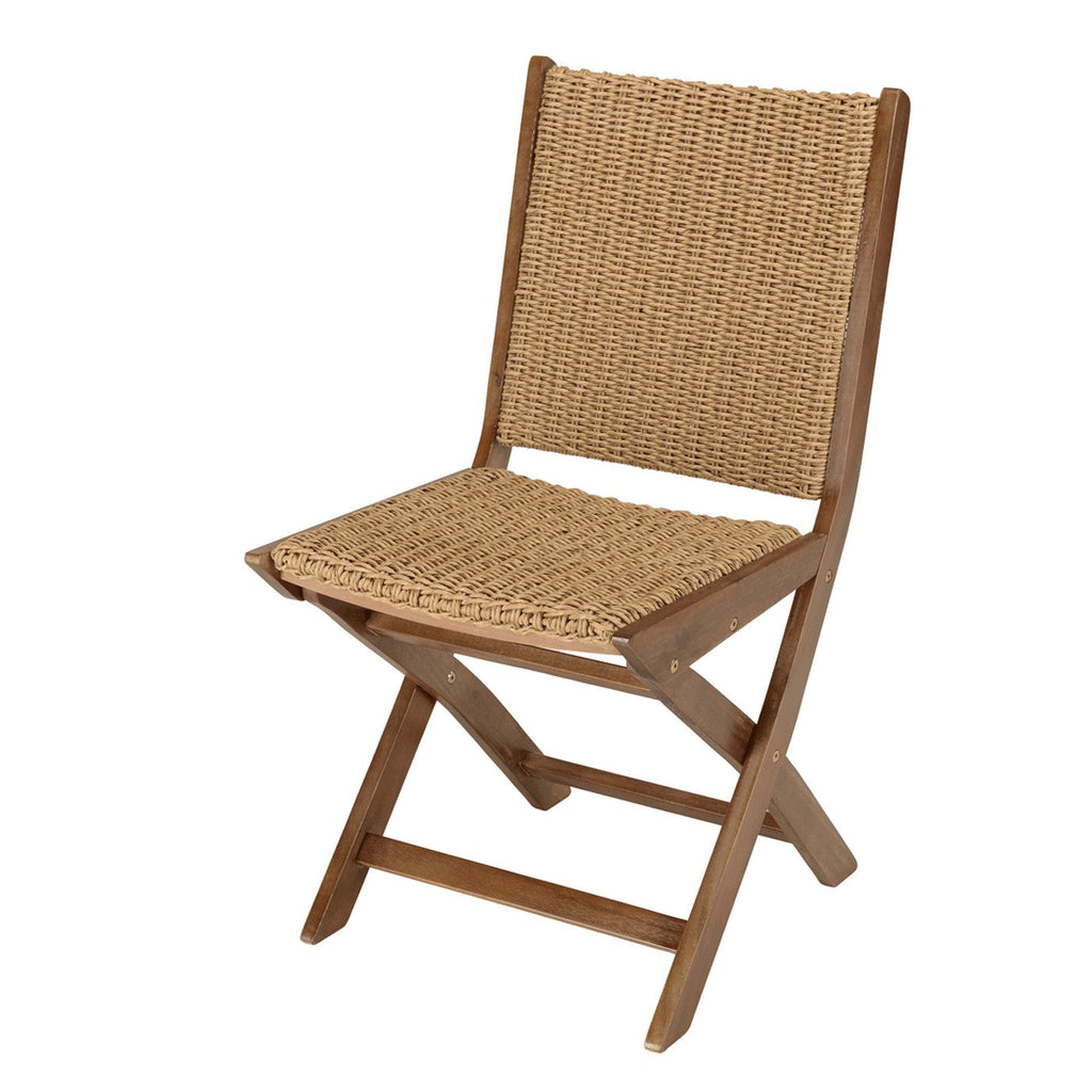 Vick - Salon De Jardin 6 Places - Marron/Taupe