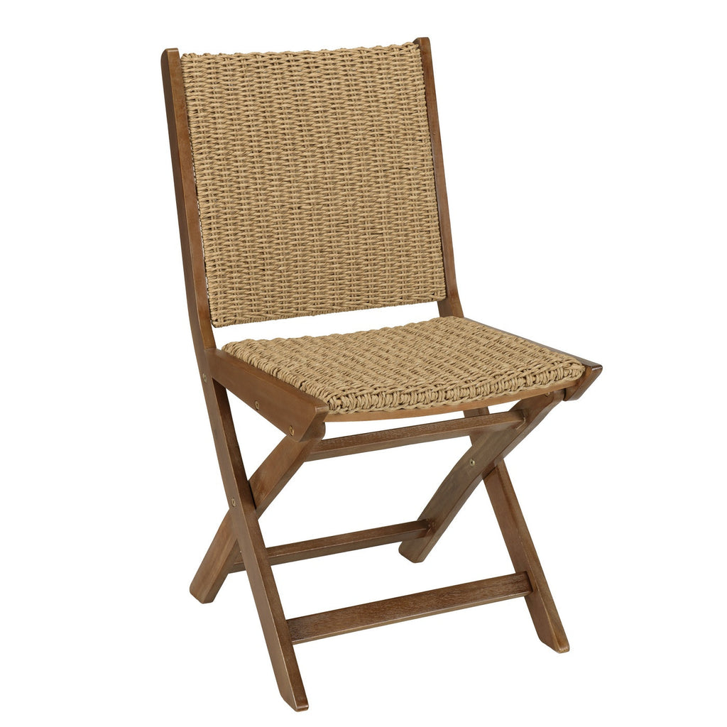 Vick - Salon De Jardin 6 Places - Marron/Taupe