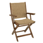 Vick - Salon De Jardin 6 Places - Marron/Taupe
