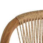 Vick - Salon De Jardin 6 Places - Beige/Marron