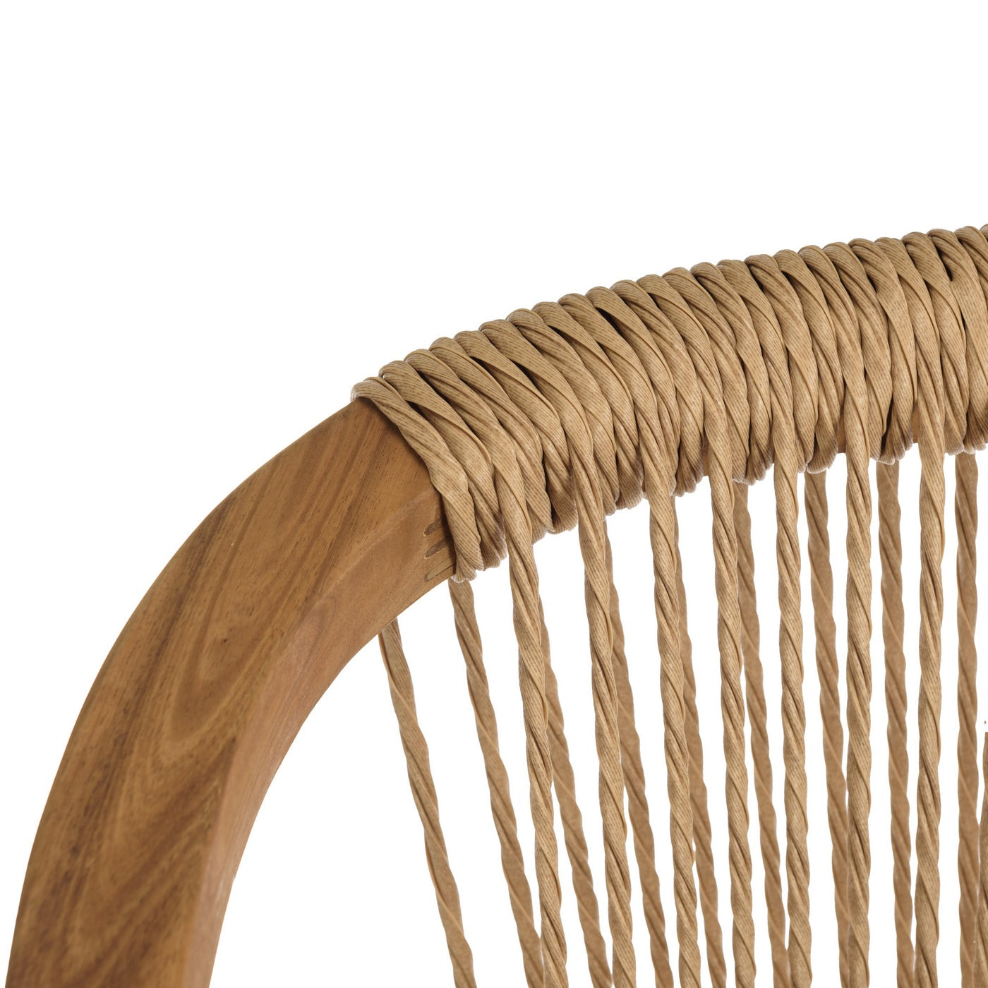 Vick - Salon De Jardin 6 Places - Beige/Marron