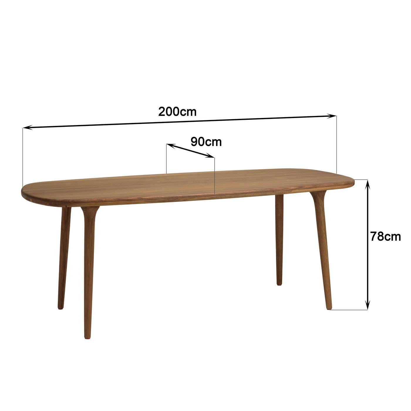 Vick - Salon De Jardin 6 Places - Beige/Marron