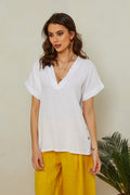 Top Blanc - Femme