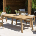 Celestin - Table À Manger De Jardin - Marron