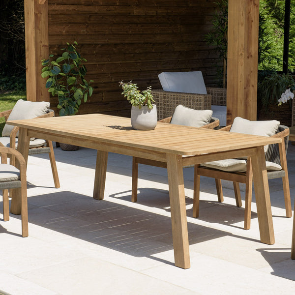 Celestin - Table À Manger De Jardin - Marron