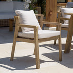 Celestin - Lot De 2 Fauteuils Jardin - Beige/Gris/Marron