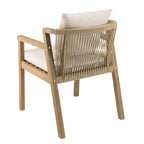 Celestin - Lot De 2 Fauteuils Jardin - Beige/Gris/Marron