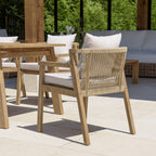 Celestin - Lot De 2 Fauteuils Jardin - Beige/Gris/Marron