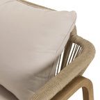 Celestin - Salon De Jardin 5 Places - Beige/Gris/Marron