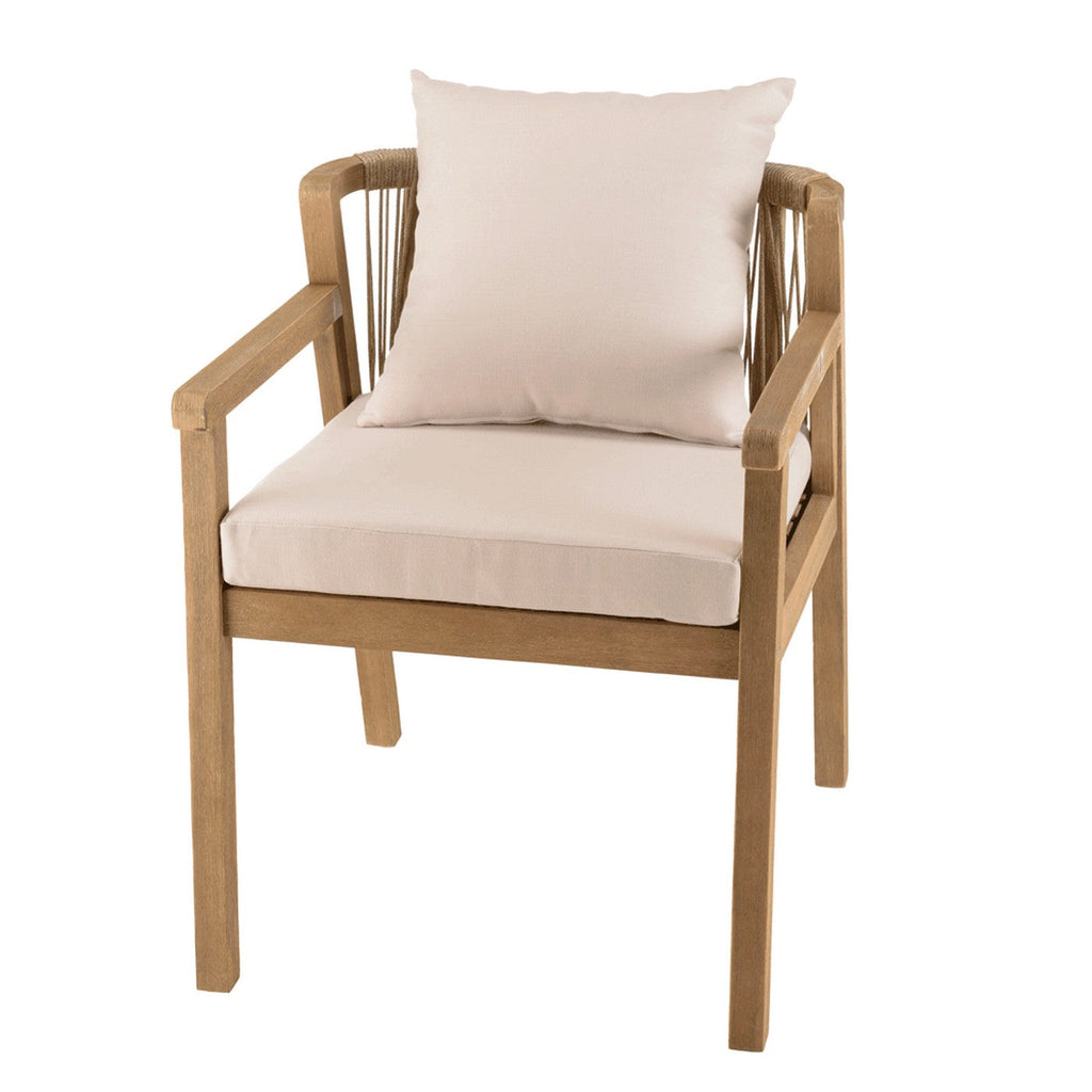 Celestin - Salon De Jardin 6/8 Pers - Beige/Gris/Marron
