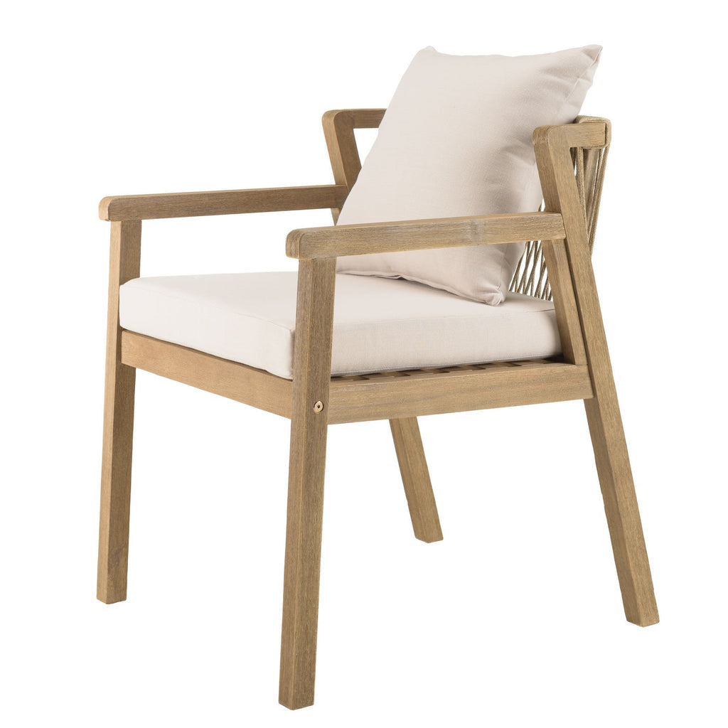 Celestin - Salon De Jardin 6/8 Pers - Beige/Gris/Marron
