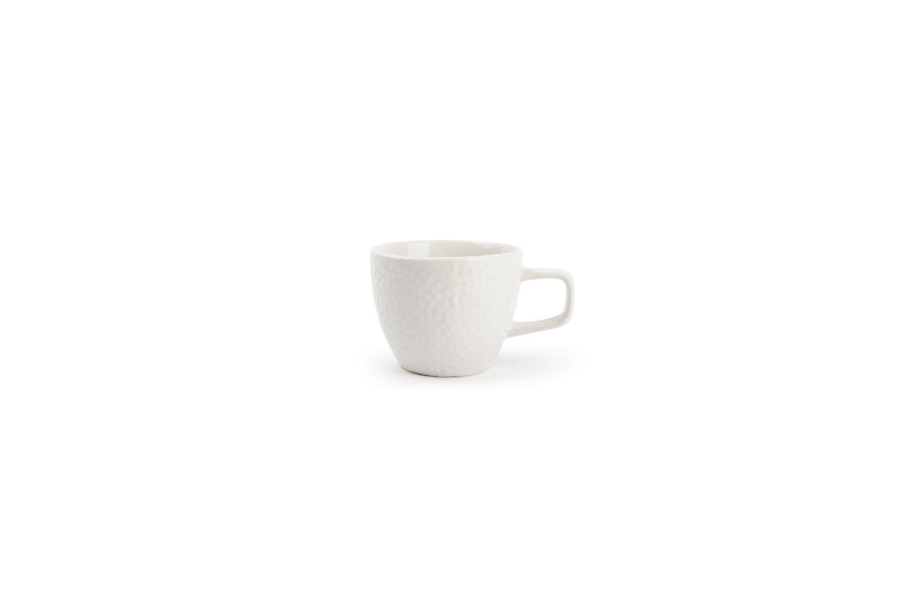 Mielo - Set De 4 Tasses À Moka - Grès - Blanc