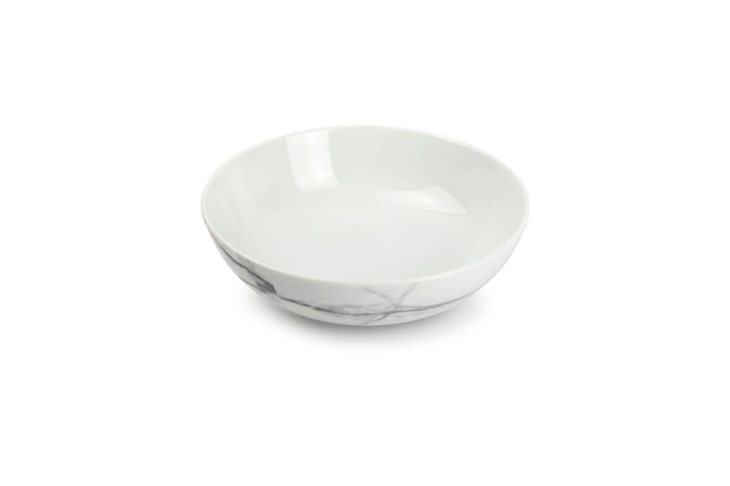 Stone - Set De 4 Bols Marble - Porcelaine - Blanc