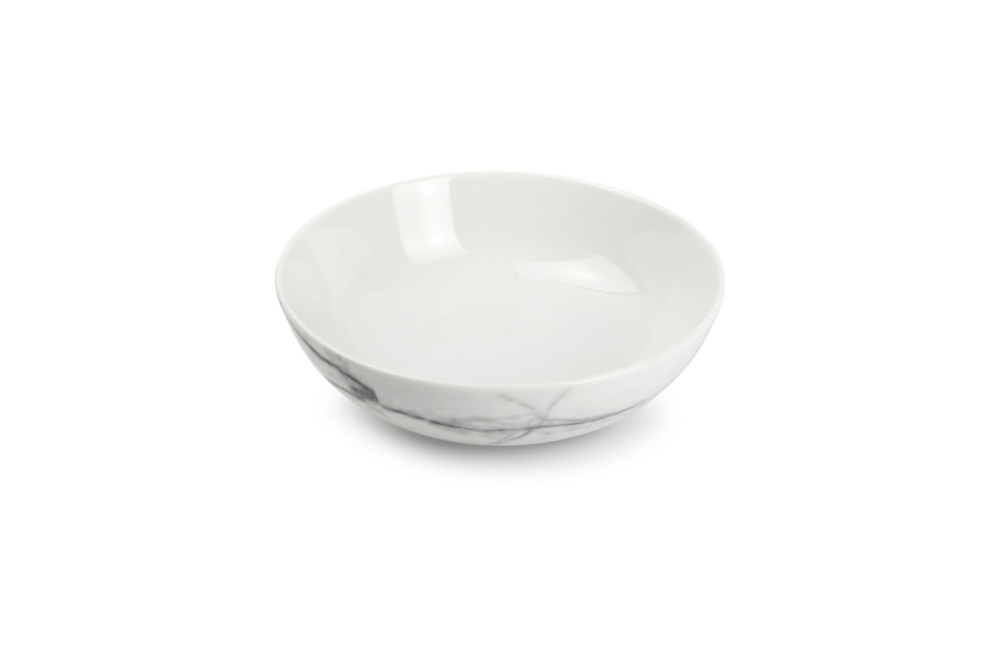 Stone - Set De 4 Bols Marble - Porcelaine - Blanc