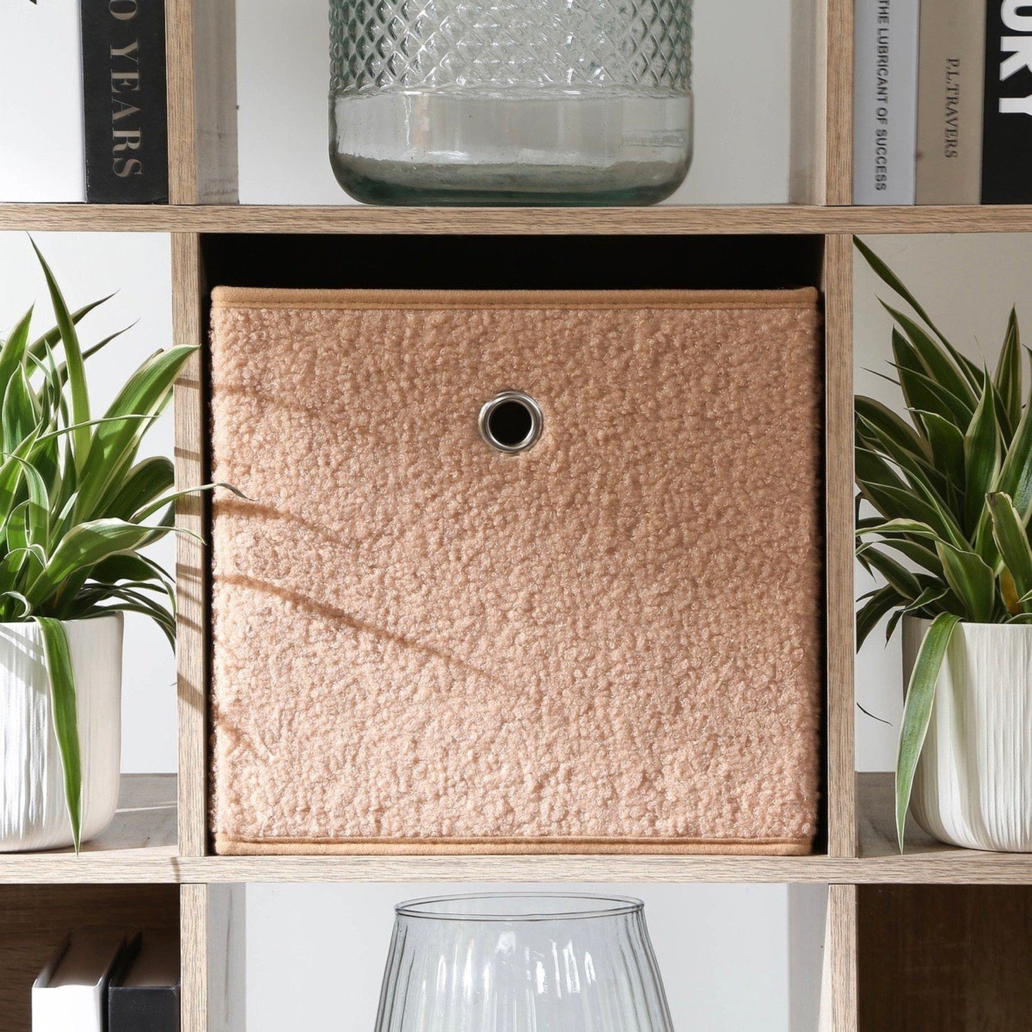 Cube Pliable - Tissu - Beige