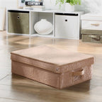 Boîte De Rangement - Tissu - Beige