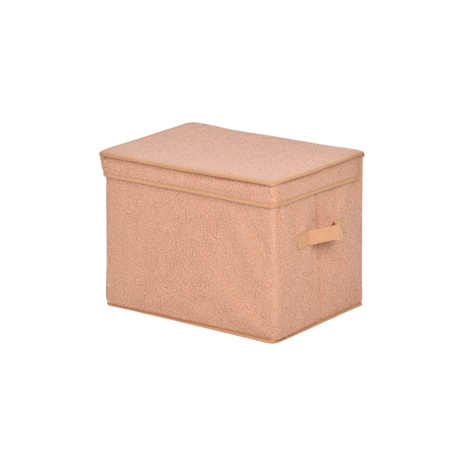 Boîte De Rangement - Tissu - Beige