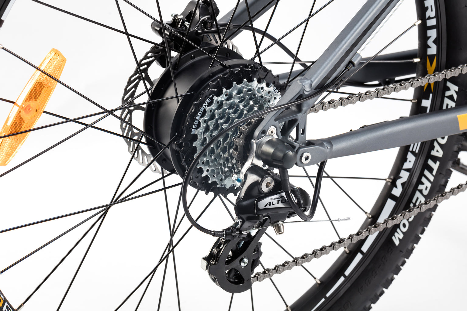 Vélo Électrique De Montagne 27,5 Full Suspension - Gris