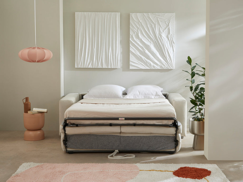 Cameron - Canapé 3 Places Convertible Ouverture Express - Tissu