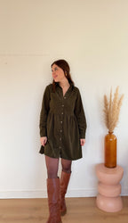 Robe Victoria Kaki