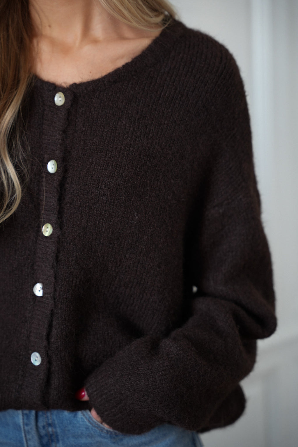 Gilet Ample Catrina - Chocolat
